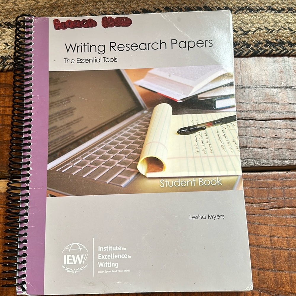 IEW Writing Research Papers